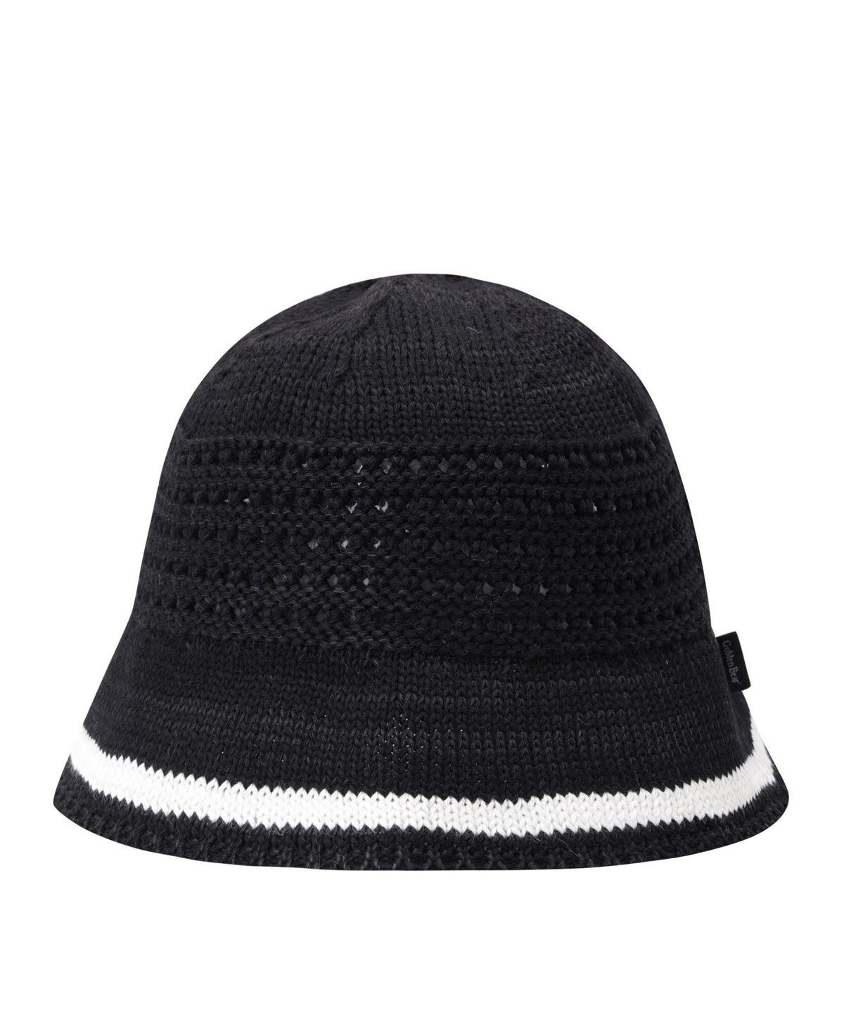 골든베어(GOLDEN BEAR) (WOMEN) Crochet Essential Bucket Hat_G6RAX25321BKX