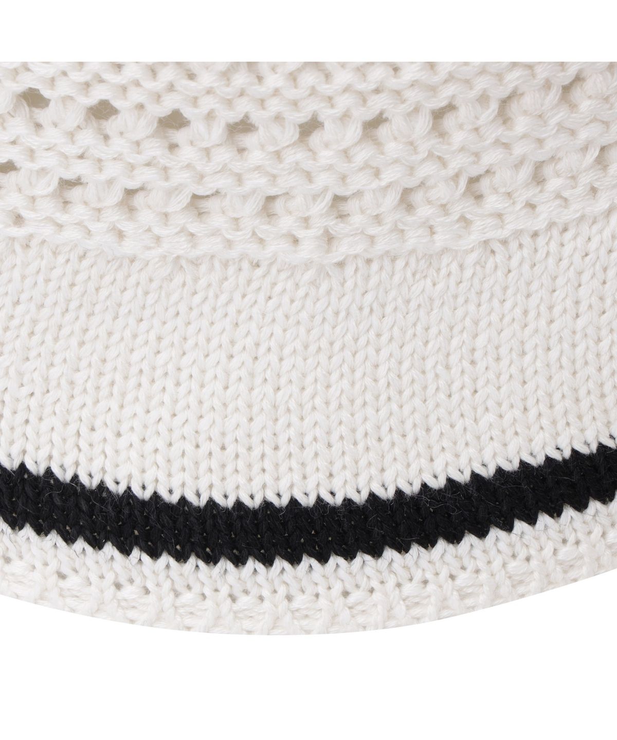 골든베어(GOLDEN BEAR) (WOMEN) Crochet Essential Bucket Hat_G6RAX25321IVX