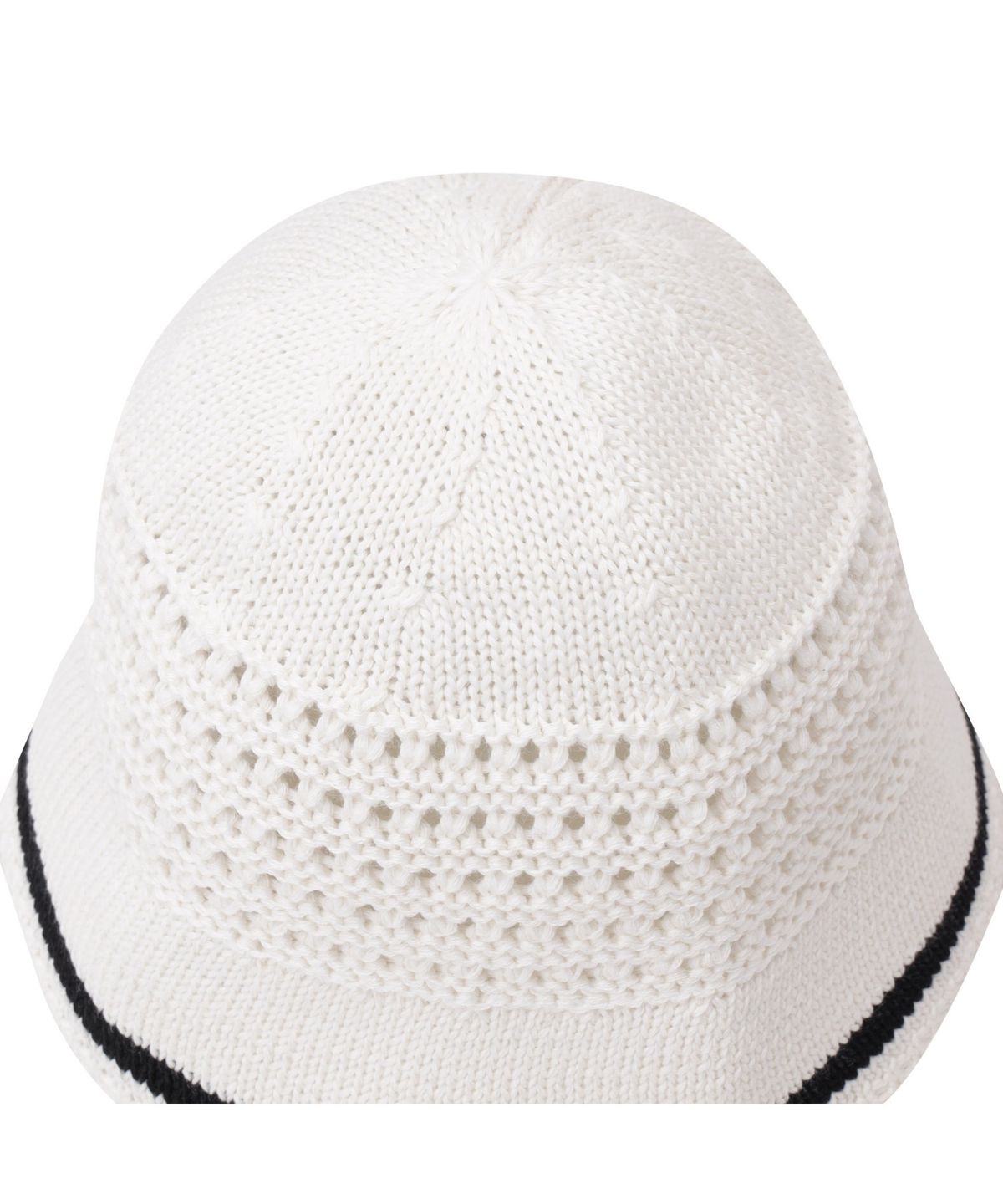 골든베어(GOLDEN BEAR) (WOMEN) Crochet Essential Bucket Hat_G6RAX25321IVX
