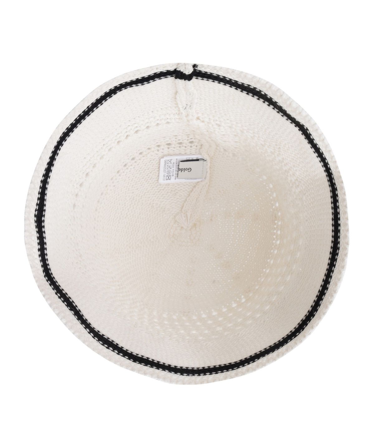 골든베어(GOLDEN BEAR) (WOMEN) Crochet Essential Bucket Hat_G6RAX25321IVX
