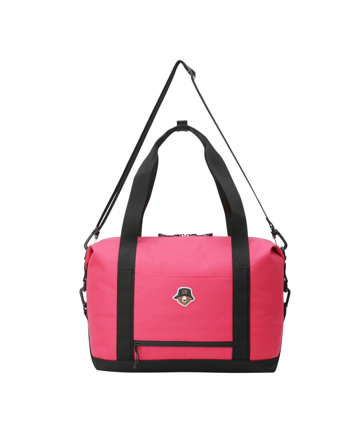 골든베어(GOLDEN BEAR) Canvas Logo Printed Boston Bag_G6BOX25121PIX