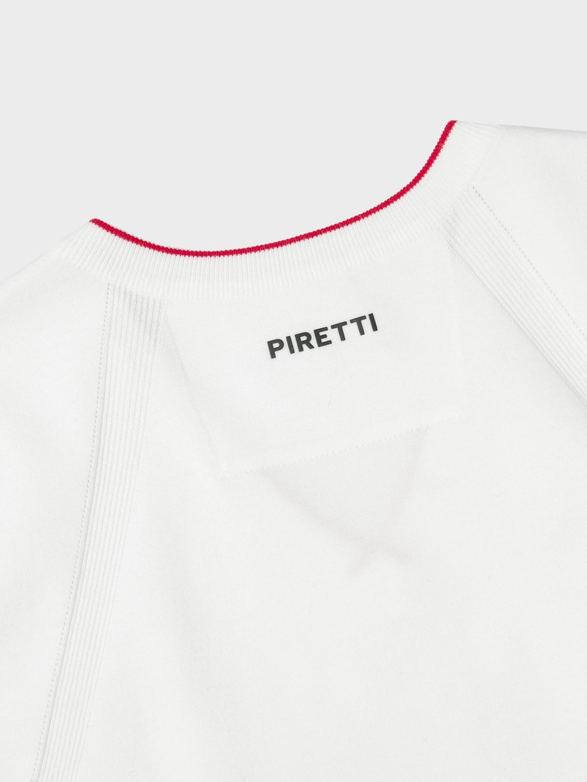 피레티(PIRETTI) 엘리트 V넥 베스트 M_White