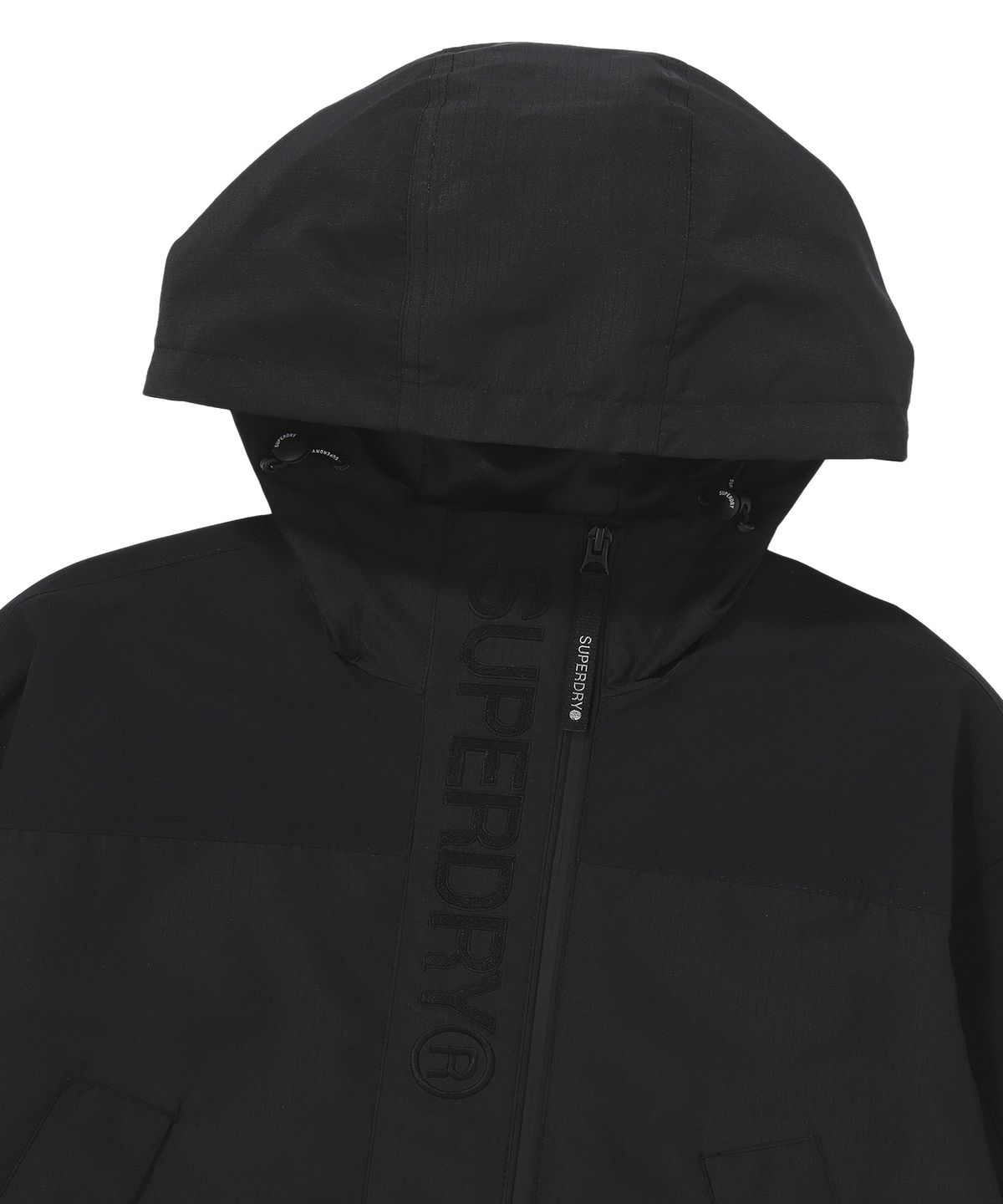 슈퍼드라이(SUPERDRY) W 시그니처 윈드치터 자켓 블랙