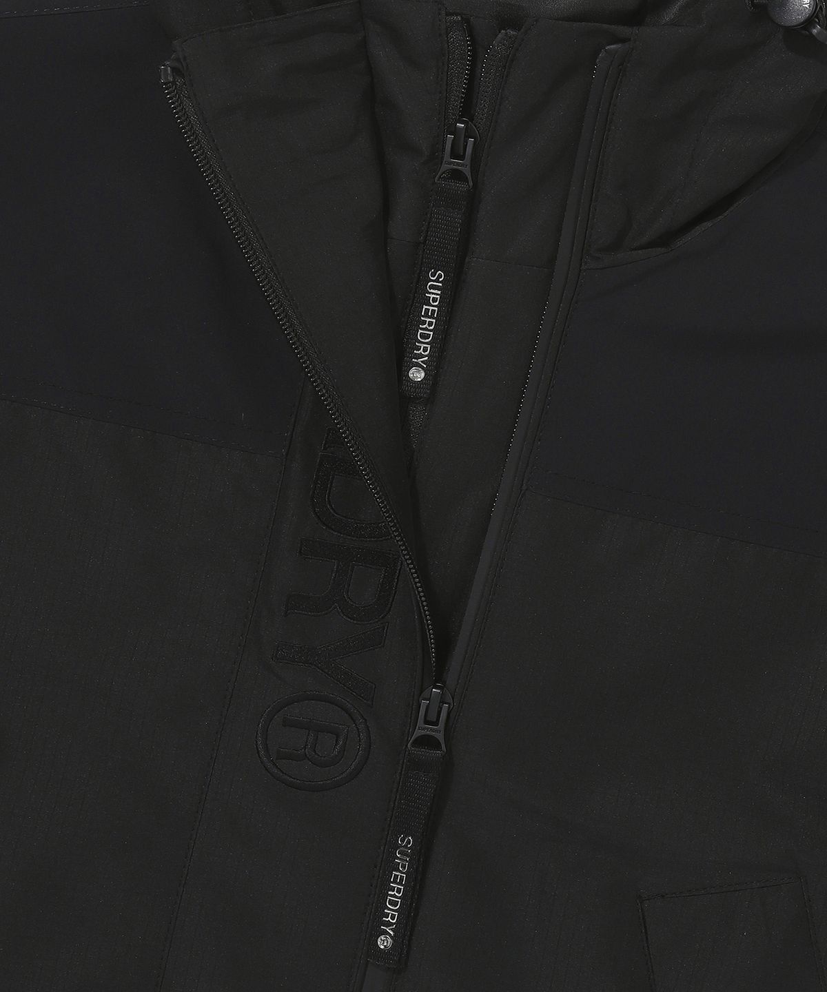 슈퍼드라이(SUPERDRY) W 시그니처 윈드치터 자켓 블랙