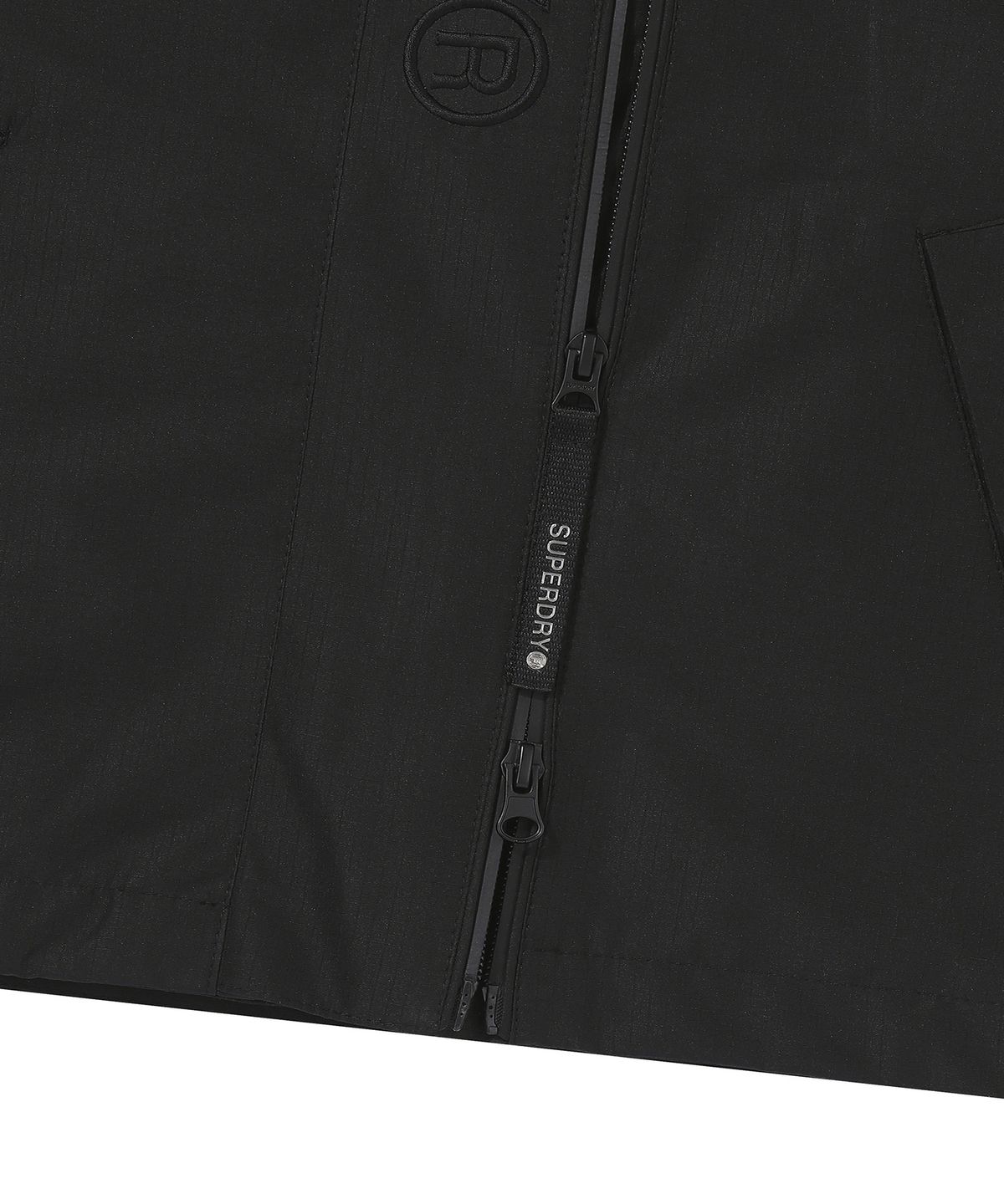 슈퍼드라이(SUPERDRY) W 시그니처 윈드치터 자켓 블랙