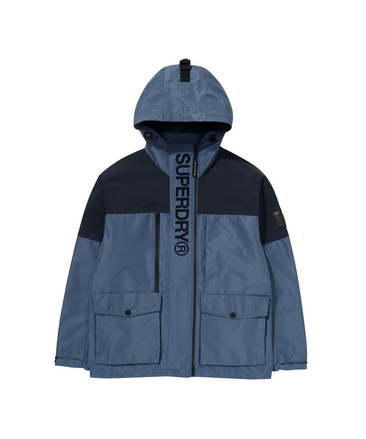 슈퍼드라이(SUPERDRY) 시그니처 윈드치터 자켓 다크 인디고
