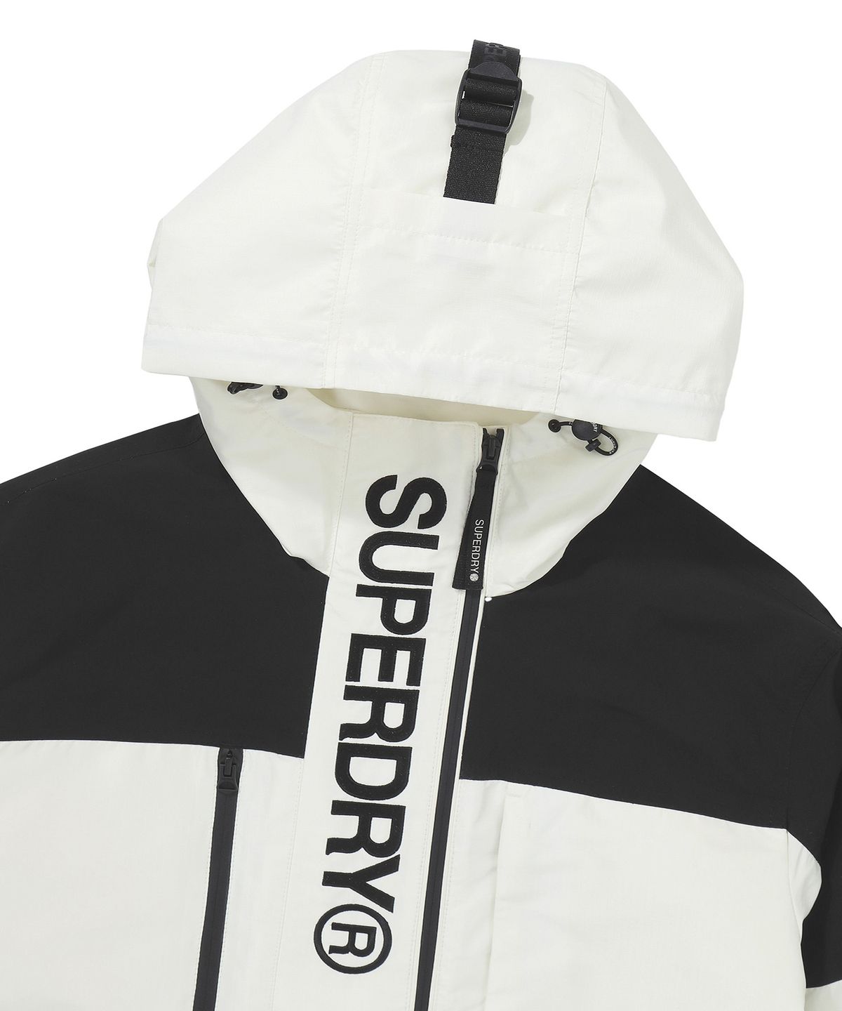 슈퍼드라이(SUPERDRY) 시그니처 윈드치터 자켓 크림