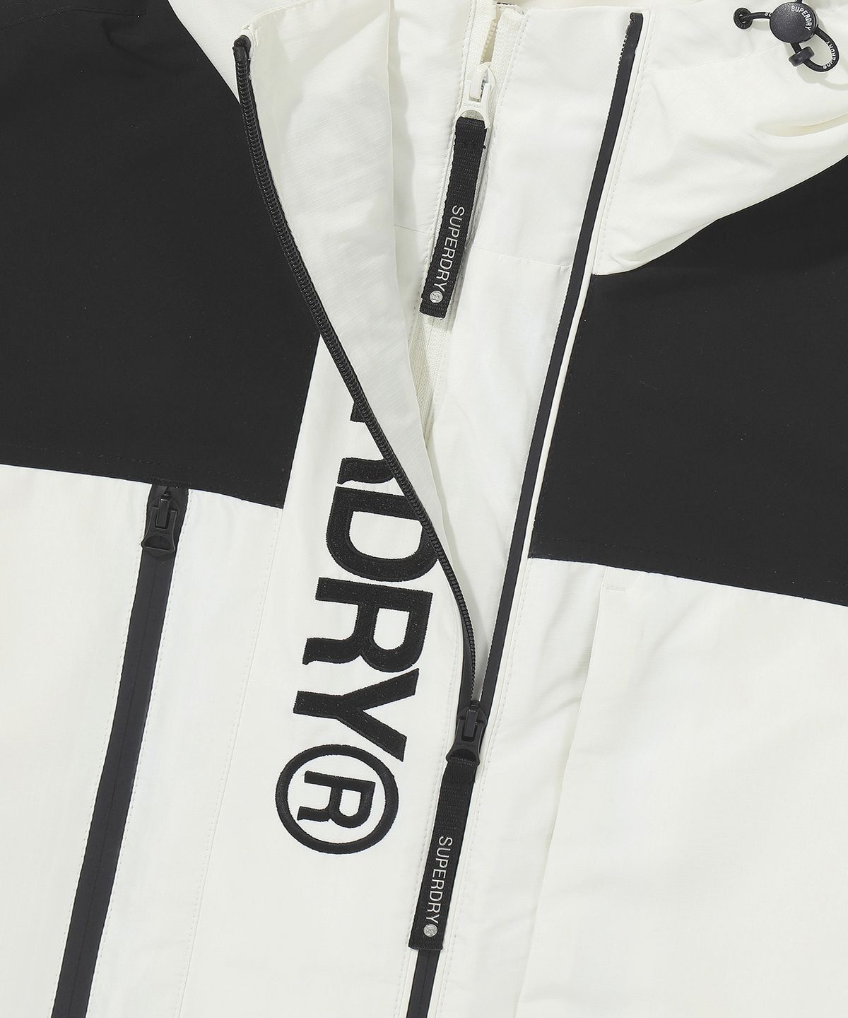 슈퍼드라이(SUPERDRY) 시그니처 윈드치터 자켓 크림