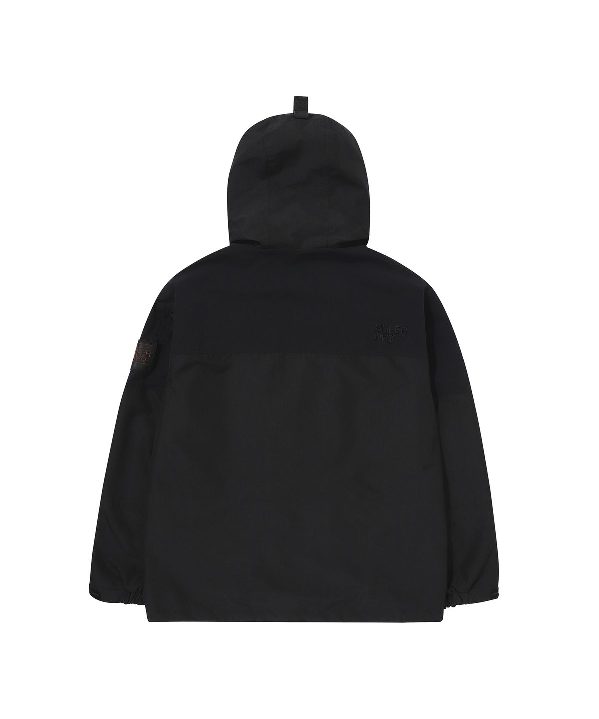 슈퍼드라이(SUPERDRY) 시그니처 윈드치터 자켓 블랙