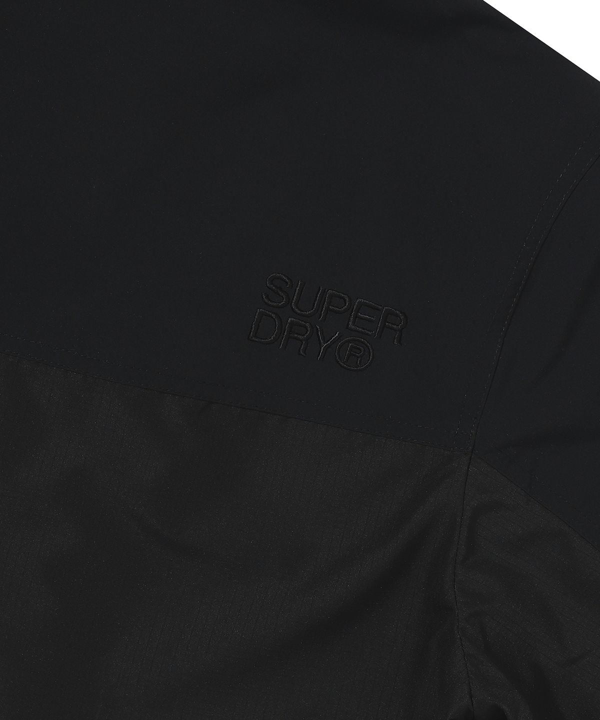 슈퍼드라이(SUPERDRY) 시그니처 윈드치터 자켓 블랙
