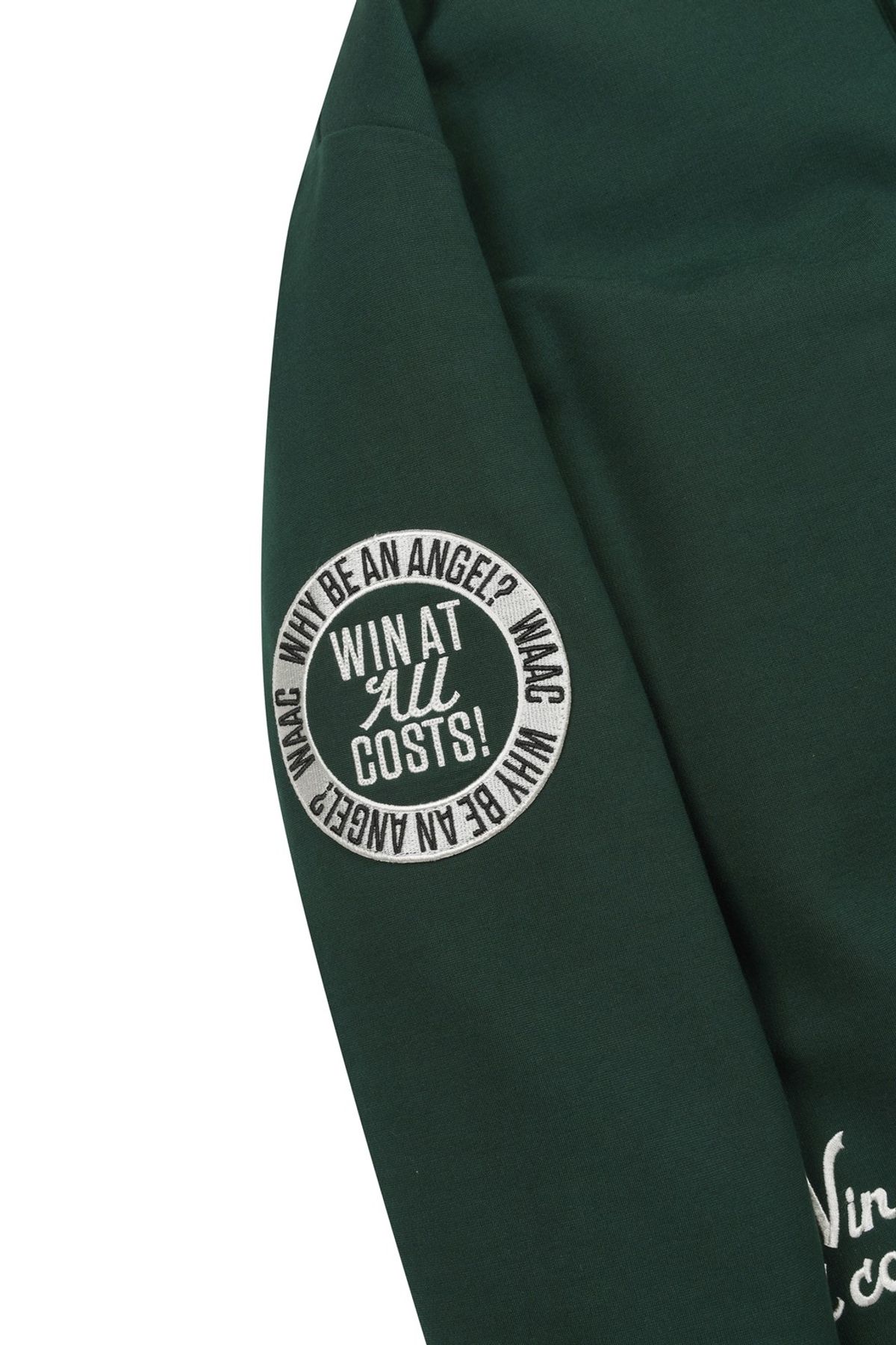 왁(WAAC) Men WAAC Wappen LS Polo Sweatshirt_WMTBS25102GRX