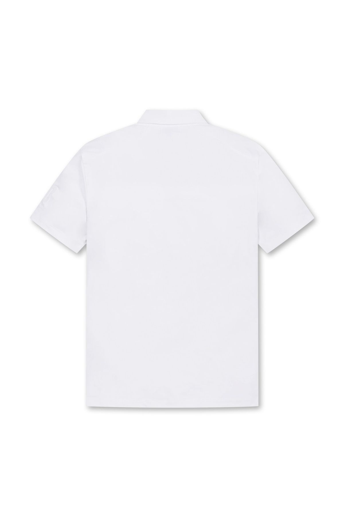 왁(WAAC) Embossed Logo SS Polo_WMTCM25901WHX