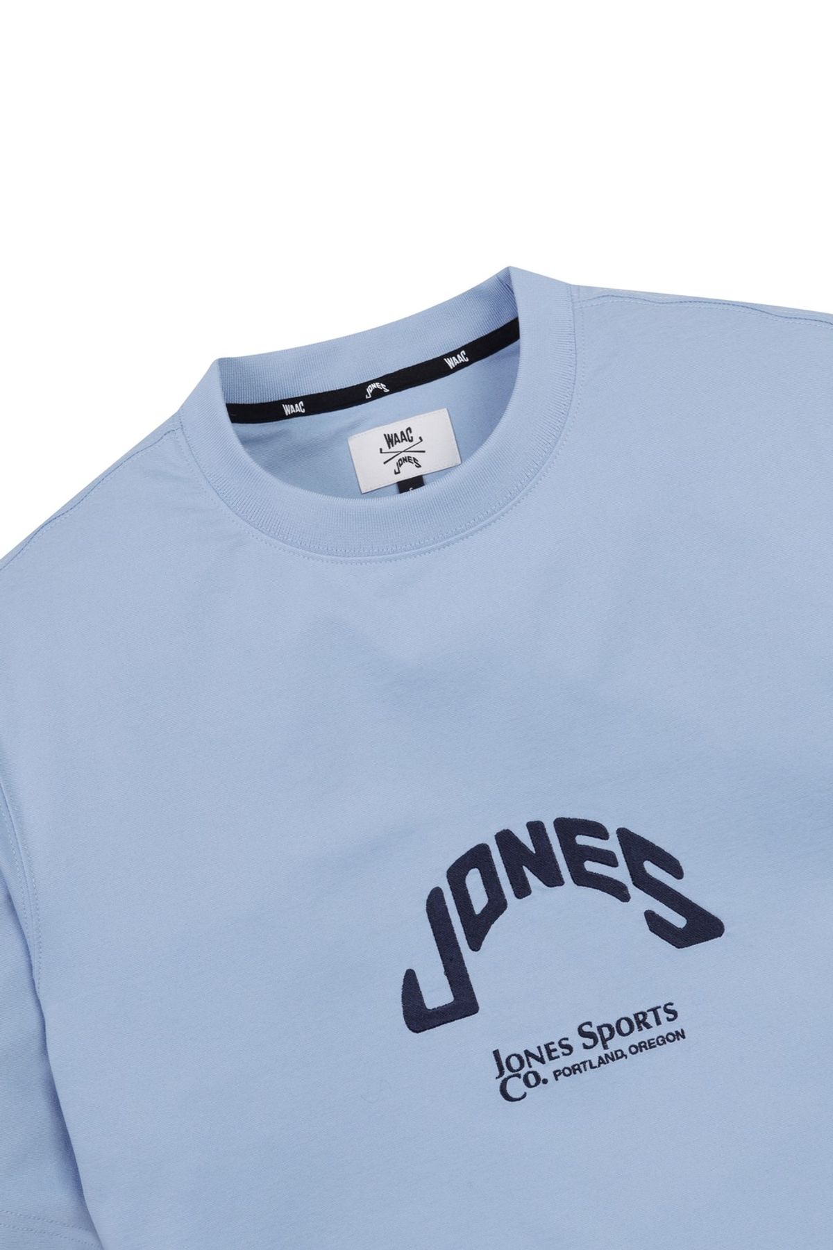 왁(WAAC) [WAAC X JONES] Men s SS Crewneck T-shirt_WMTCM25374SBX