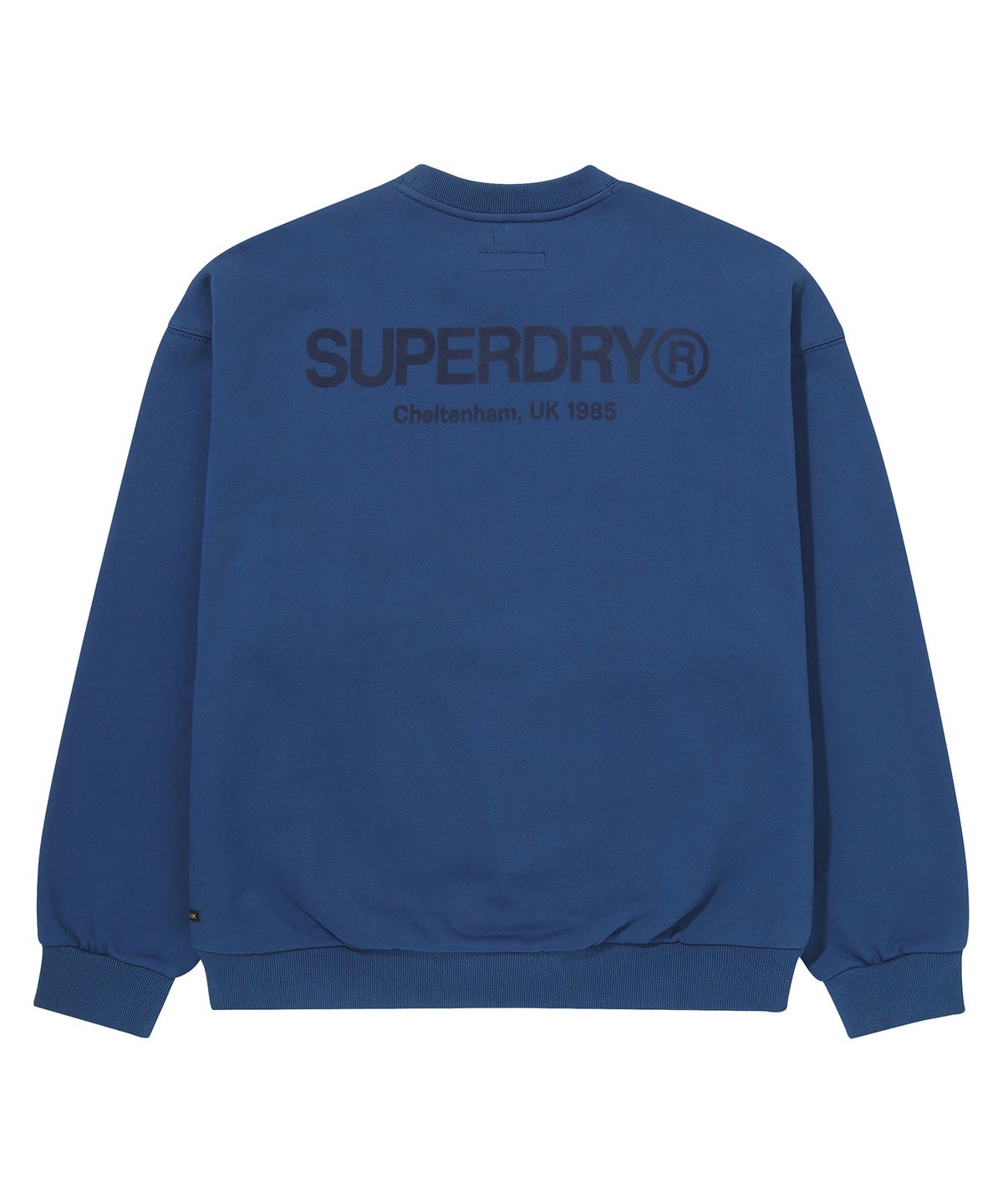 슈퍼드라이(SUPERDRY) 코어 스웨트 셔츠 네이비