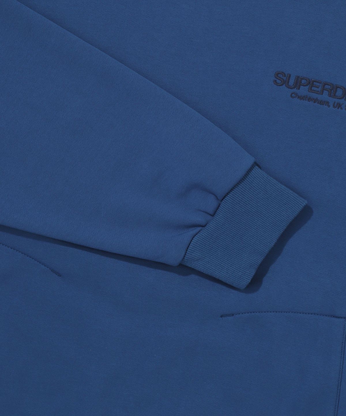 슈퍼드라이(SUPERDRY) 코어 스웨트 셔츠 네이비