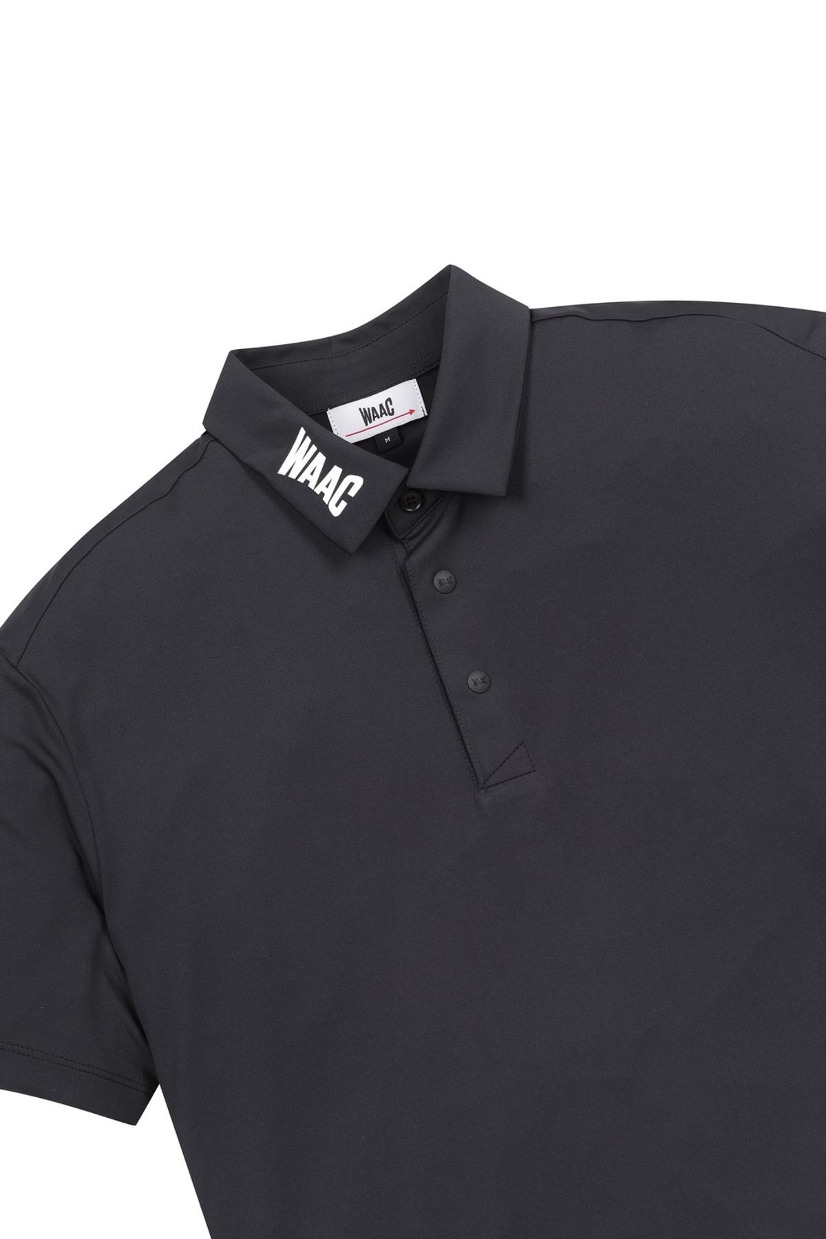 왁(WAAC) Embossed Logo SS Polo_WMTCM25901BKX