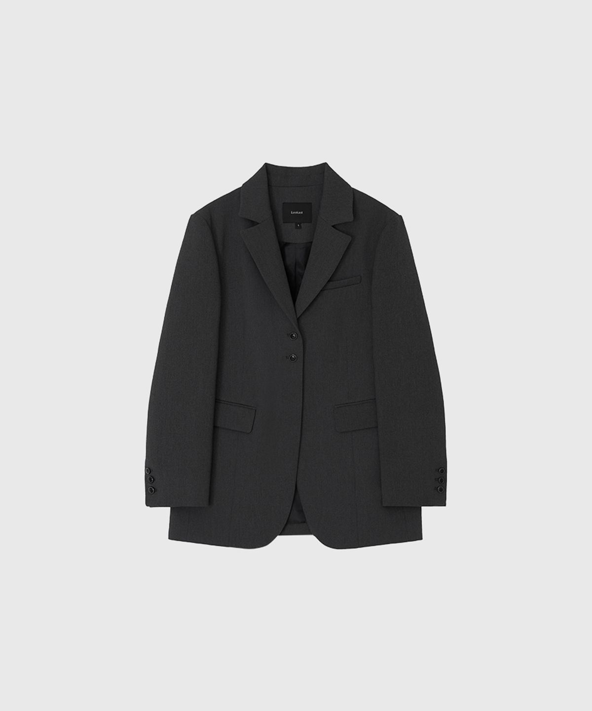 룩캐스트(LOOKAST) 니야 오버핏 싱글 자켓 / NIYA OVERFIT SINGLE JACKET_3colors