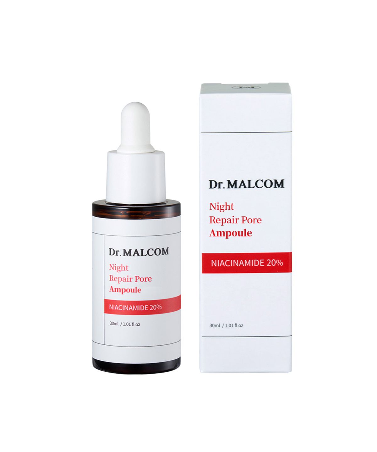 말콤(MALCOM) 나이트 리페어 포어 앰플 30ml