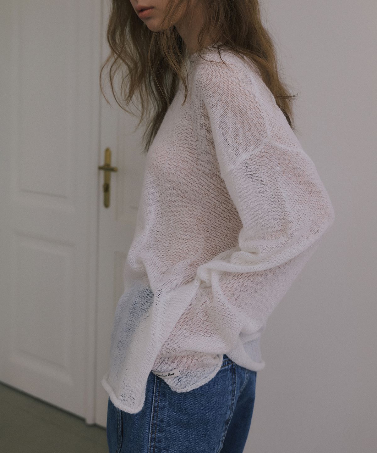 오버듀플레어(OVERDUEFLAIR) MOHAIR OF SWEATER_IVORY
