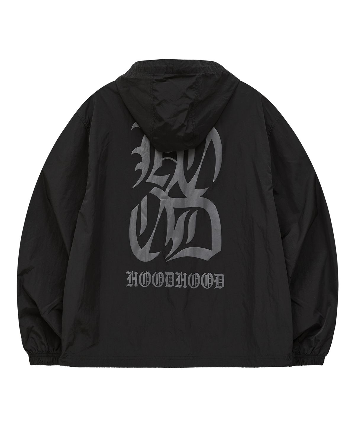 후드후드(HOODHOOD) H 윈드 브레이커 블랙