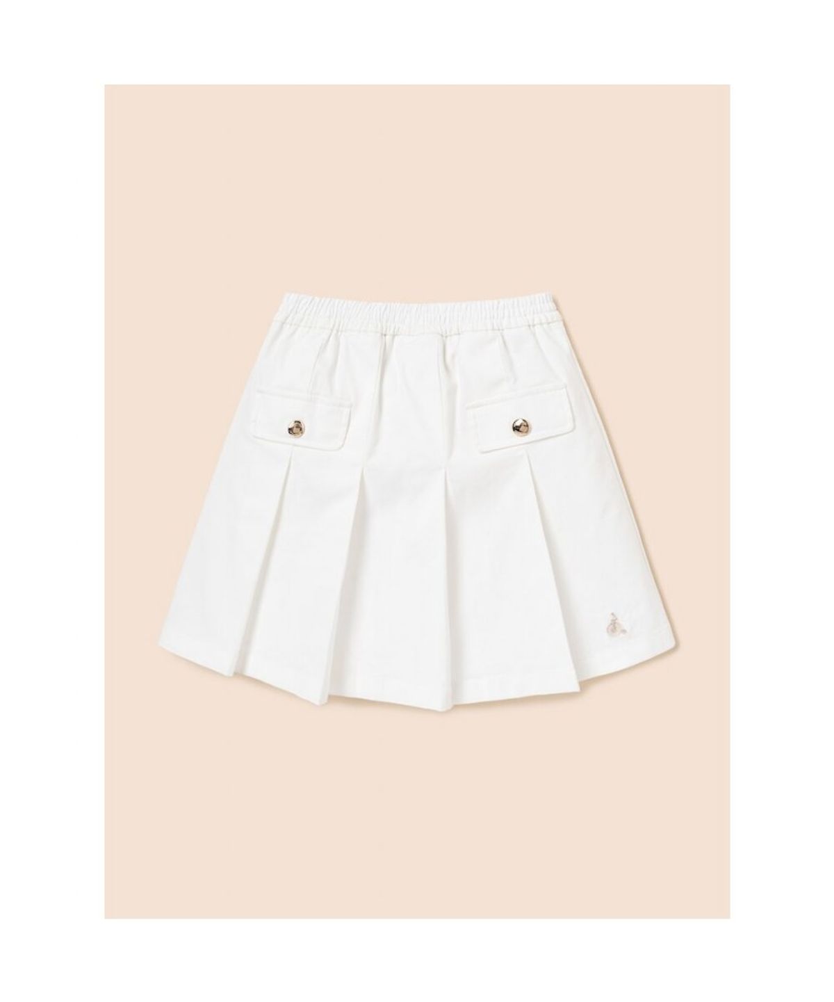 빈폴 키즈(BEANPOLE KIDS) 치노 플리츠 치마 바지  아이보리 (BI5227G030)
