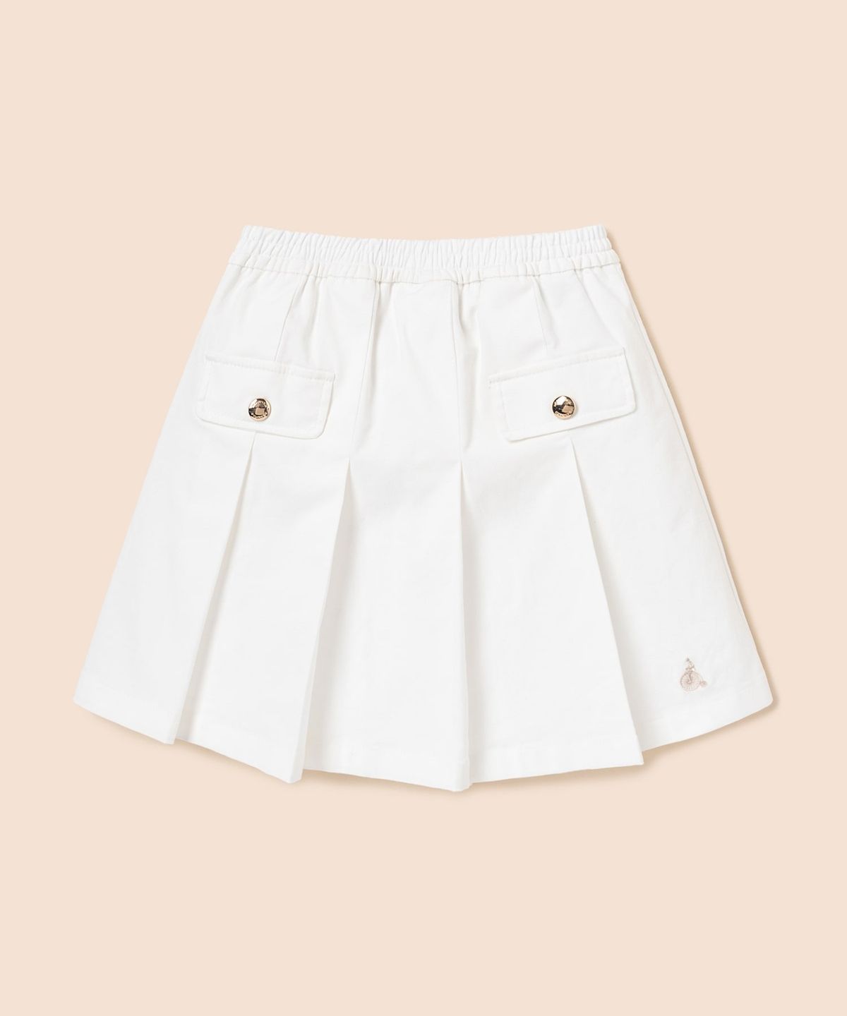 빈폴 키즈(BEANPOLE KIDS) 치노 플리츠 치마 바지  아이보리 (BI5227G030)