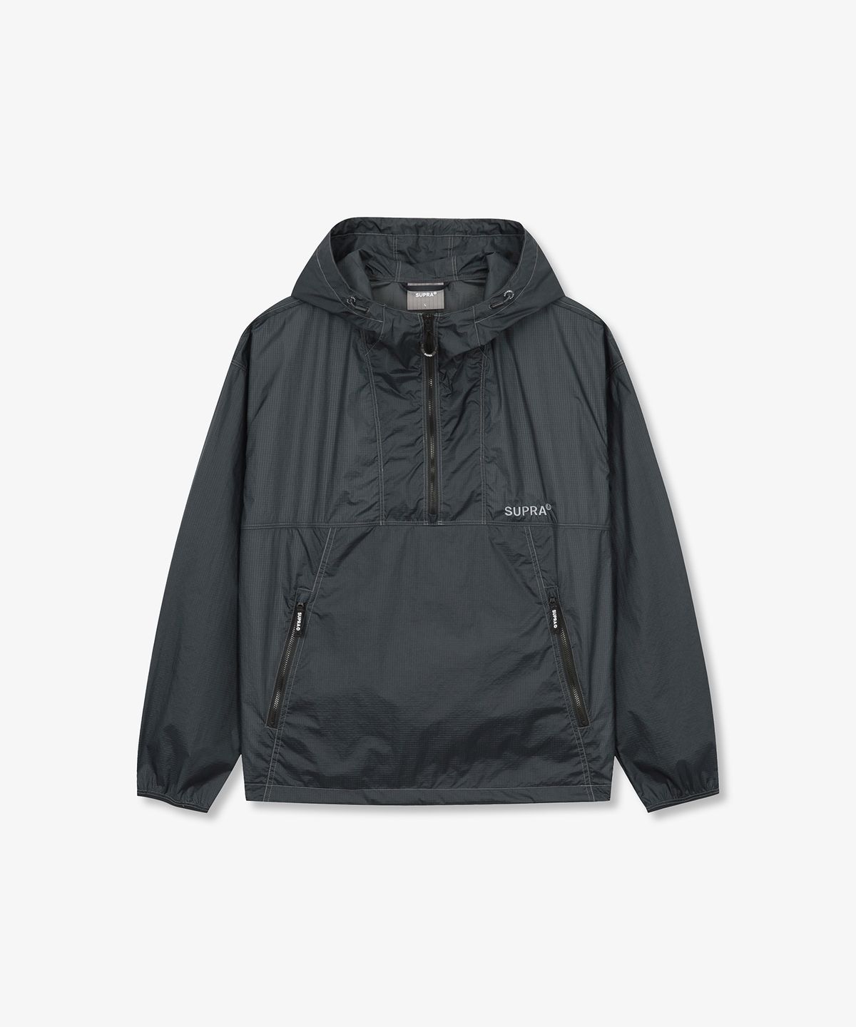 수프라(SUPRA) 초경량 립스탑 아노락 자켓(BLACK)