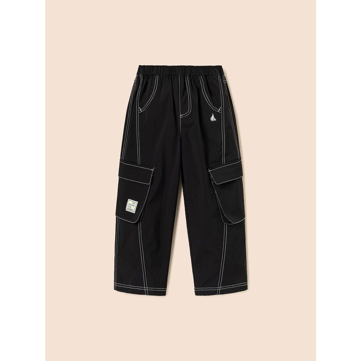 빈폴 키즈(BEANPOLE KIDS) 스티치 워크 팬츠  블랙 (BI5121U045)