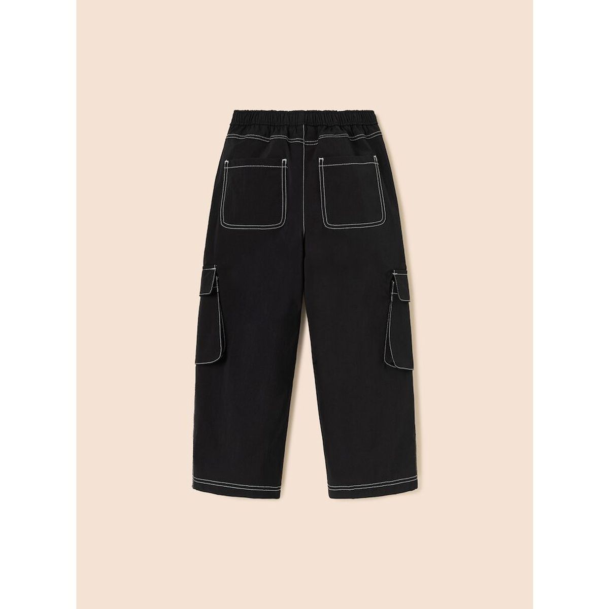 빈폴 키즈(BEANPOLE KIDS) 스티치 워크 팬츠  블랙 (BI5121U045)
