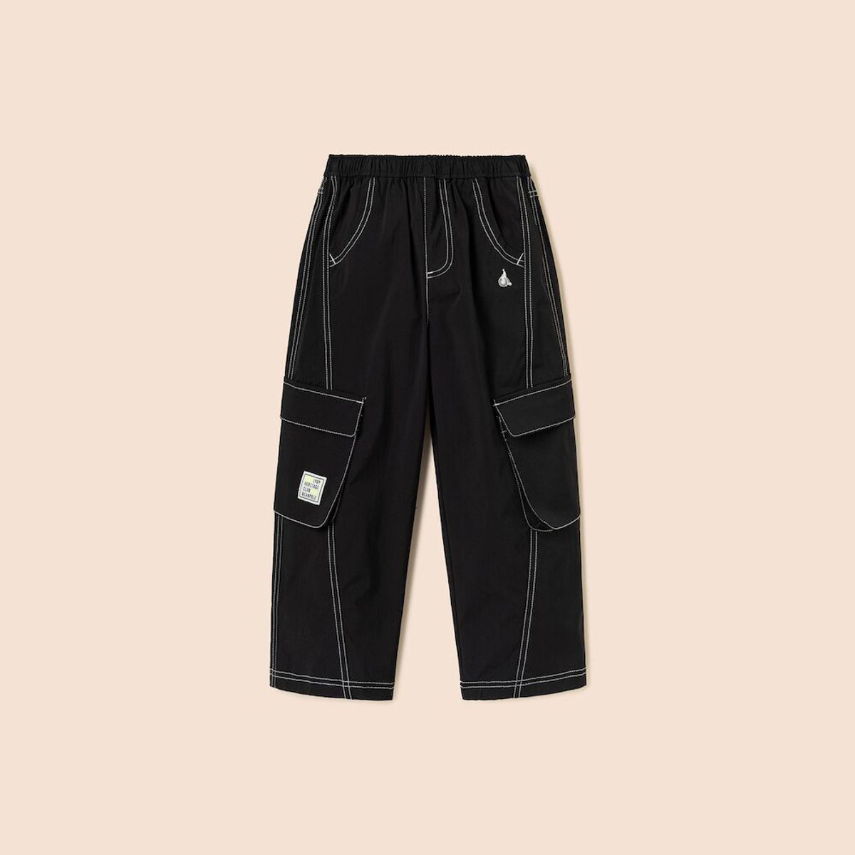 빈폴 키즈(BEANPOLE KIDS) 스티치 워크 팬츠  블랙 (BI5121U045)
