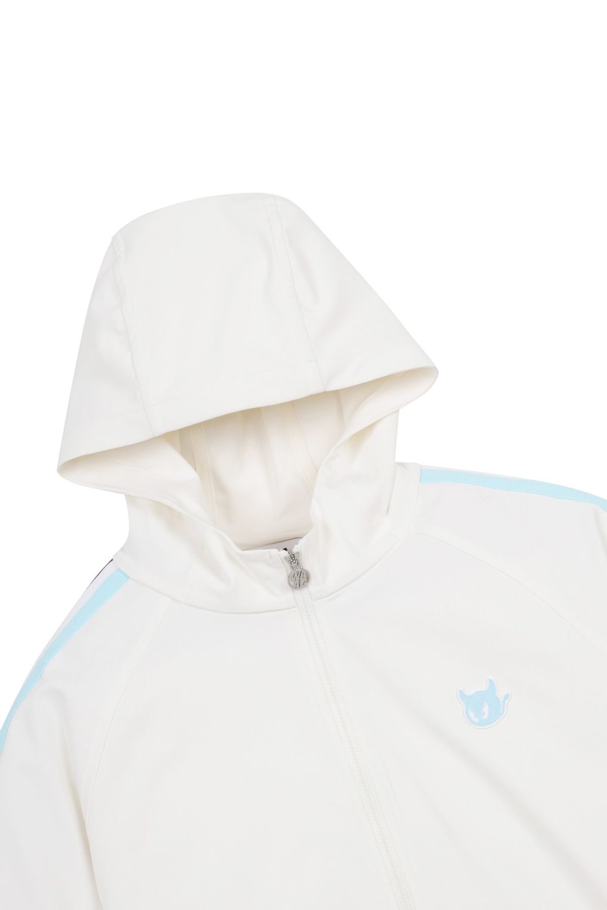 왁(WAAC) Women WAACKY Half Zip Hoodie_WWTCM25226IVX