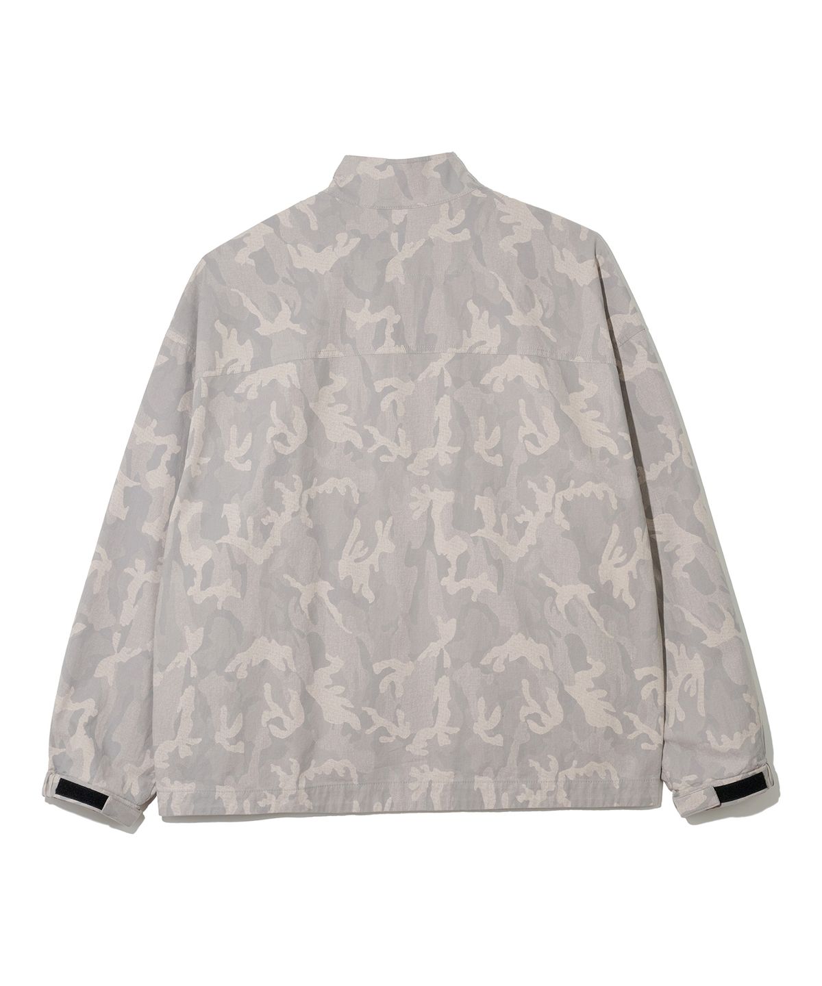 논타입(NONTYPE) CAMO LUGGAGE JUMPER (GREY)