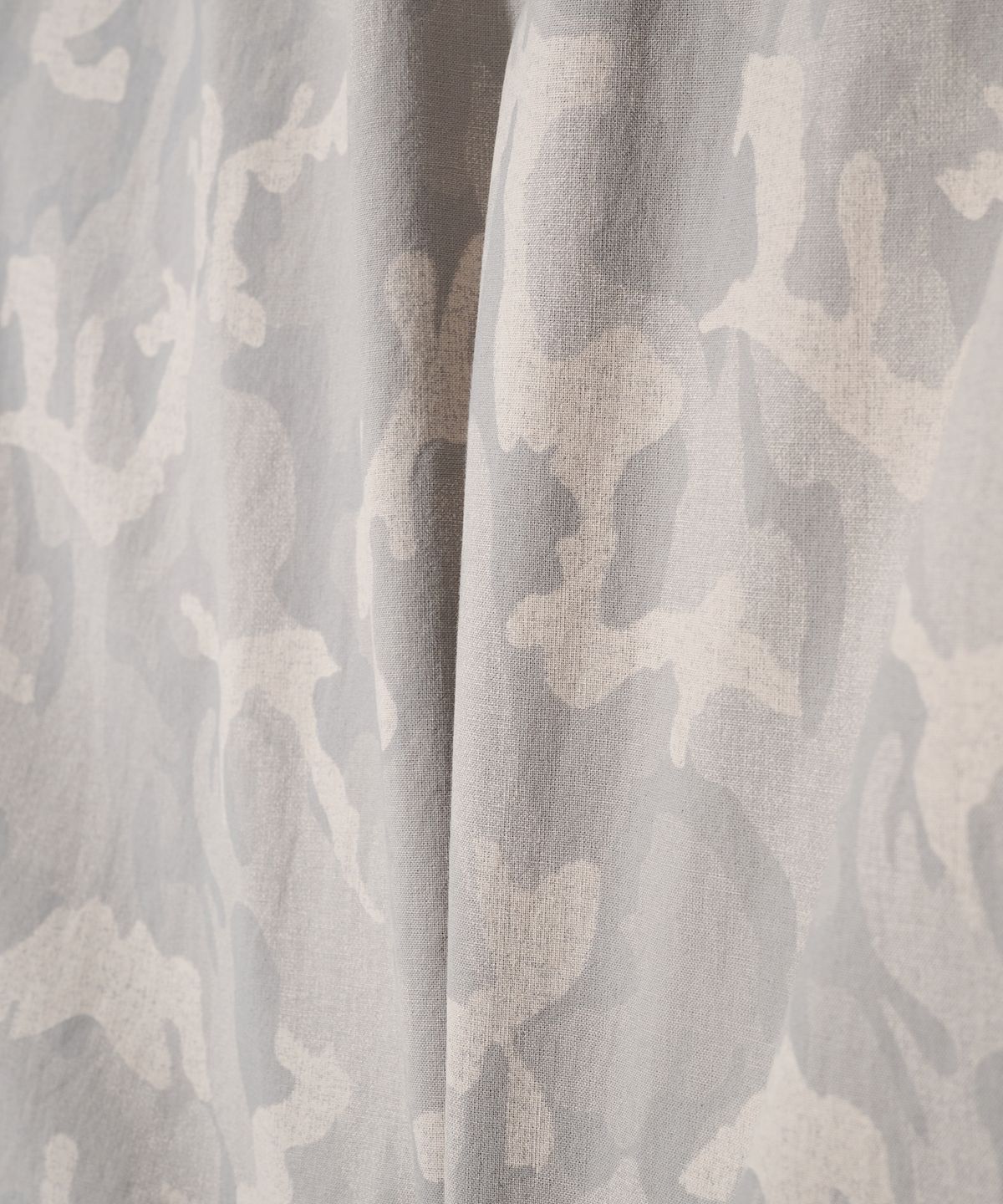 논타입(NONTYPE) CAMO LUGGAGE JUMPER (GREY)