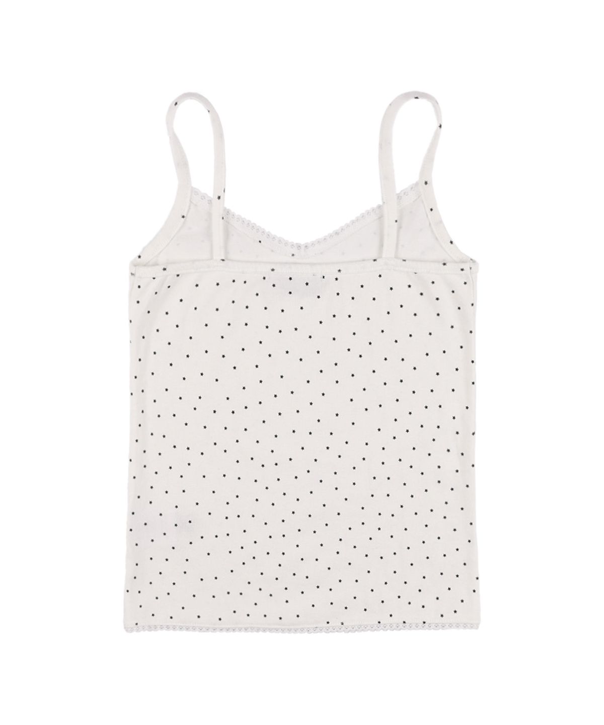 팬시클럽(FANCY CLUB) 레이스 스타 베이직 슬리브리스 (WHITE)_F25QB094