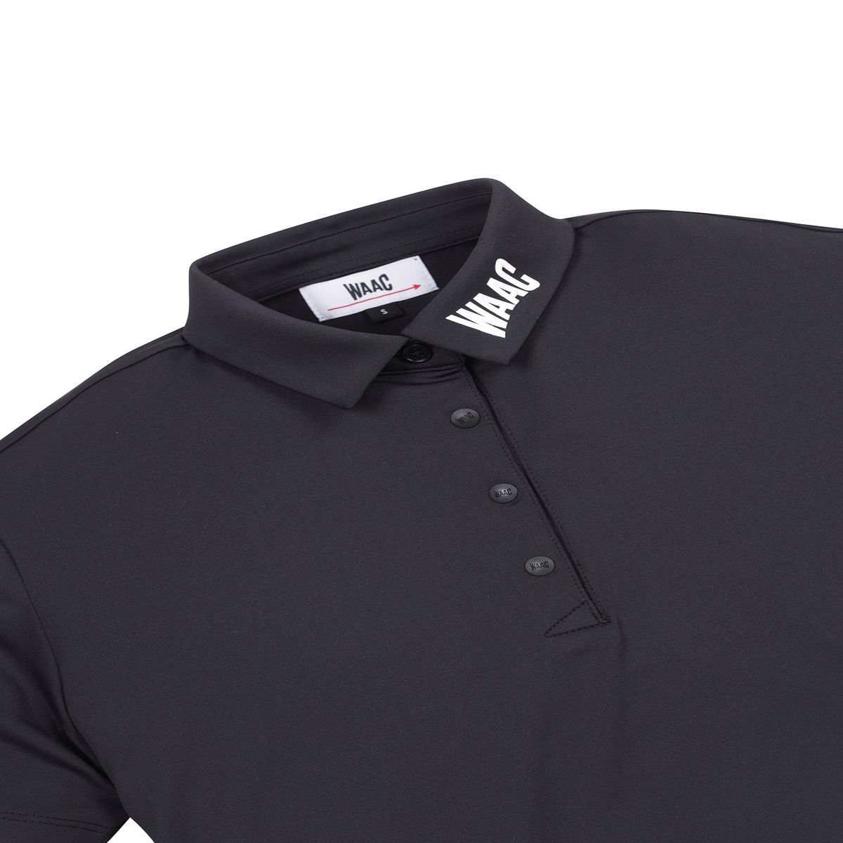 왁(WAAC) WAAC Embossed Logo SS Polo_WWTCM25901BKX