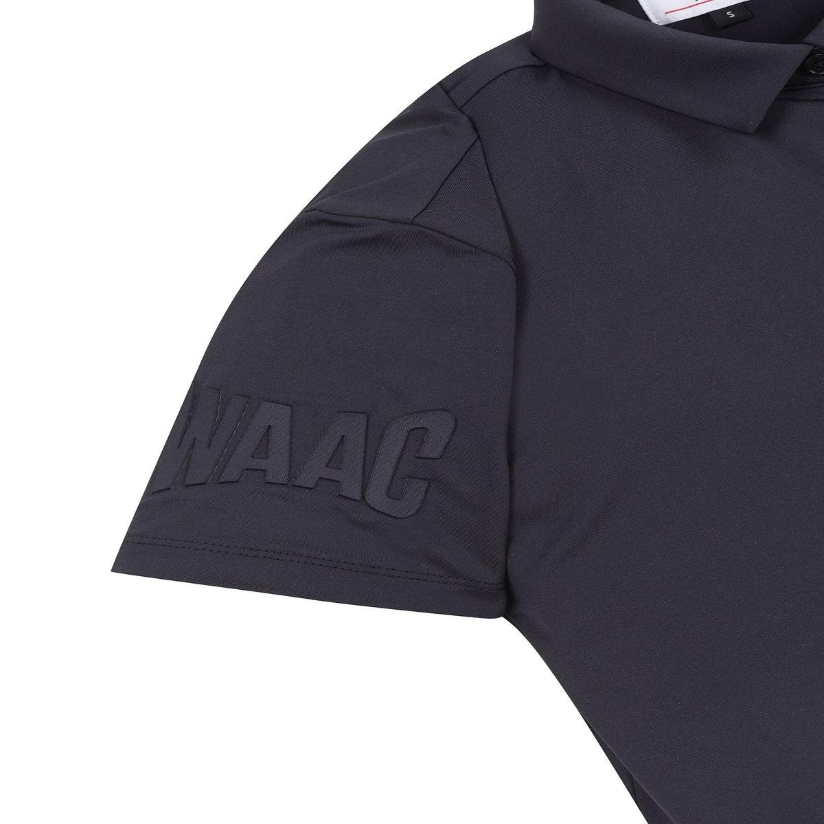 왁(WAAC) WAAC Embossed Logo SS Polo_WWTCM25901BKX