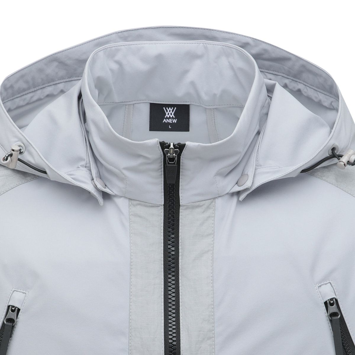 어뉴골프(ANEW GOLF) MEN SP RIB PATCH MA-1 JACKET_LG