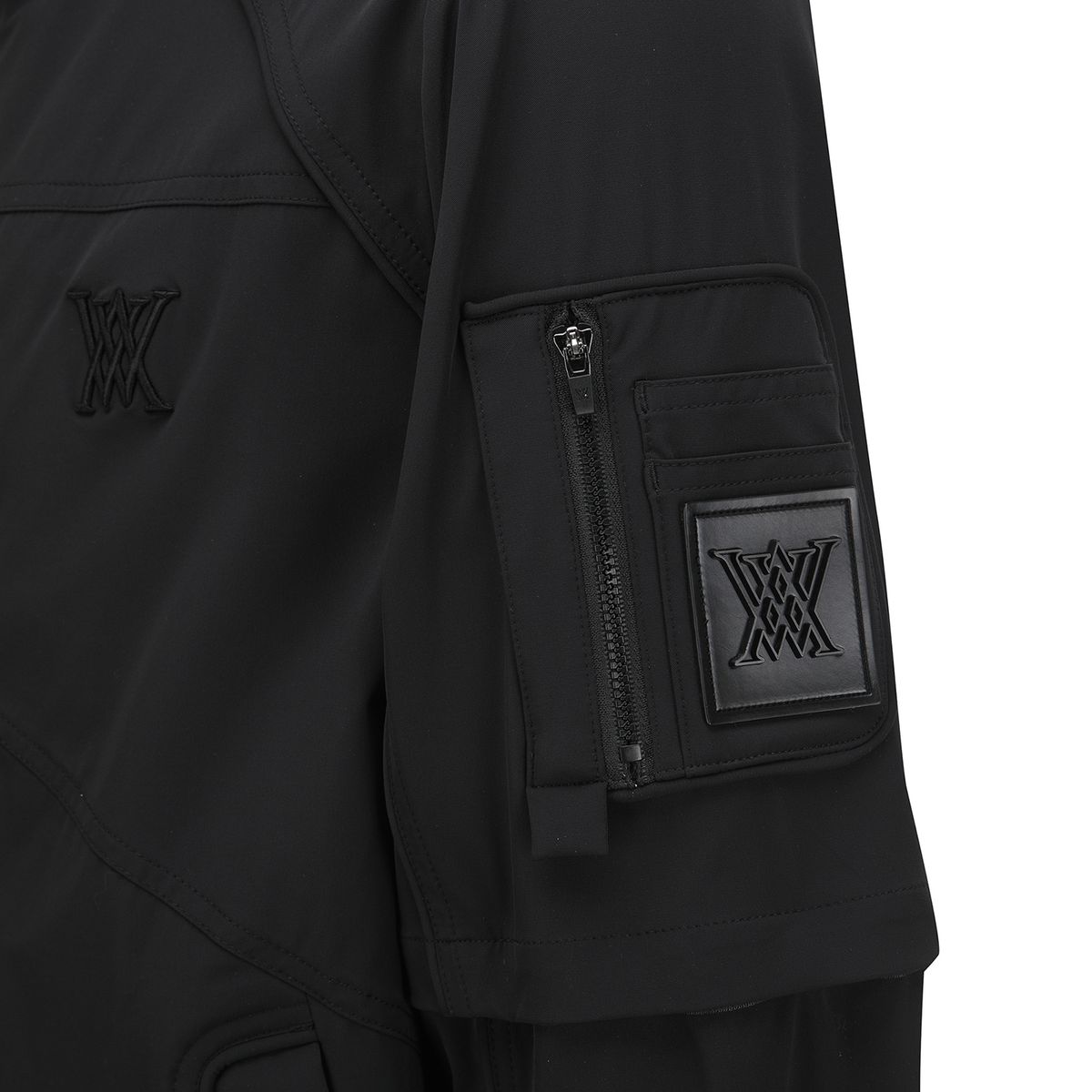 어뉴골프(ANEW GOLF) MEN SP DETACHABLE MA-1 JACKET_BK