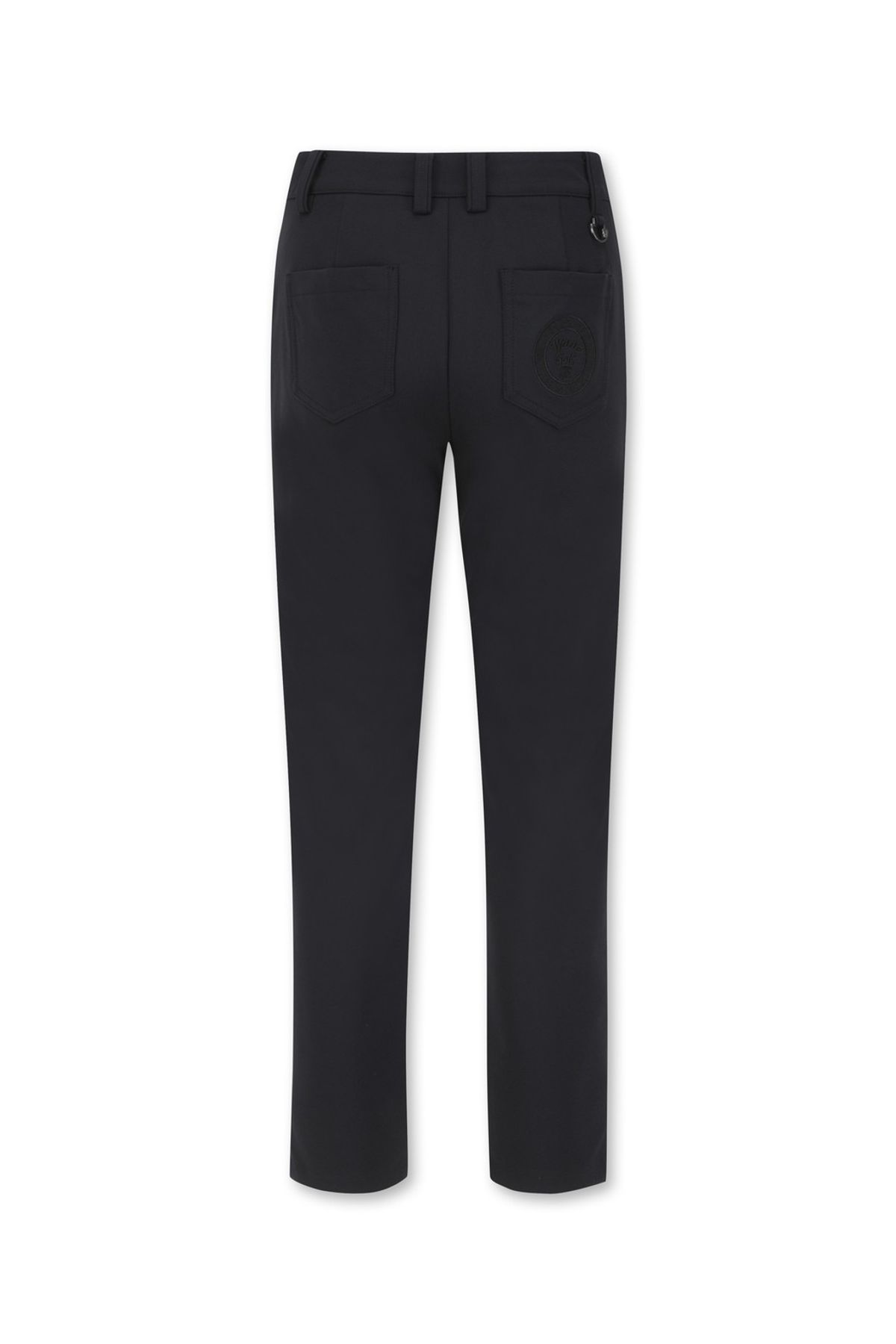 왁(WAAC) Women Essential Slim standard pants_WWPNS25100BKX