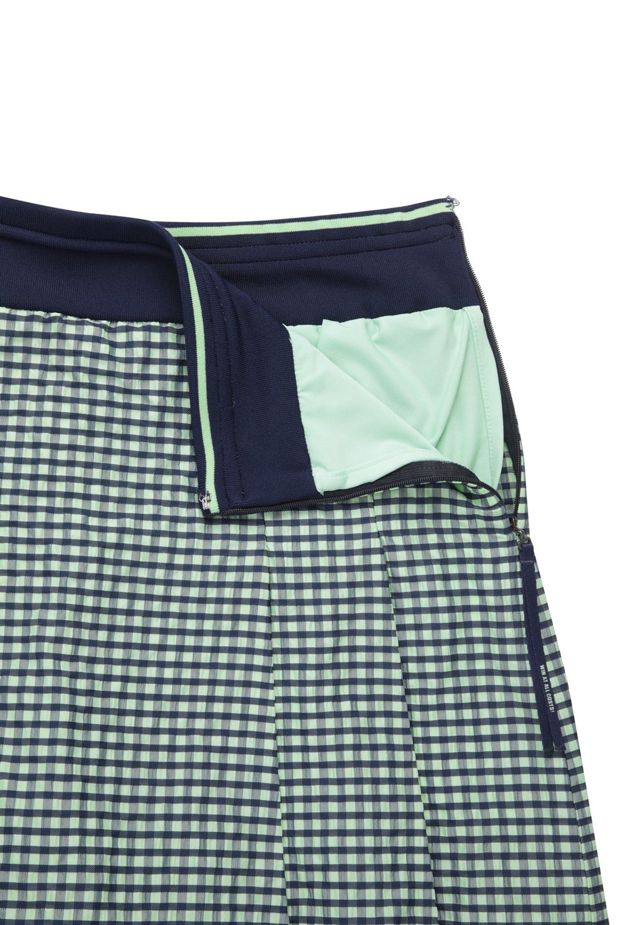 왁(WAAC) Women Seersucker Shorts_WWPNM25220YGX