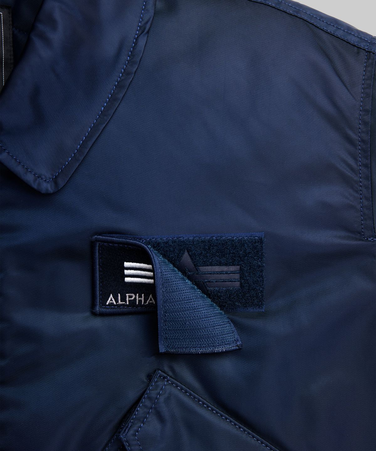 알파 인더스트리(ALPHA INDUSTRIES) CWU 45/P 플라이트 자켓 레플리카 블루