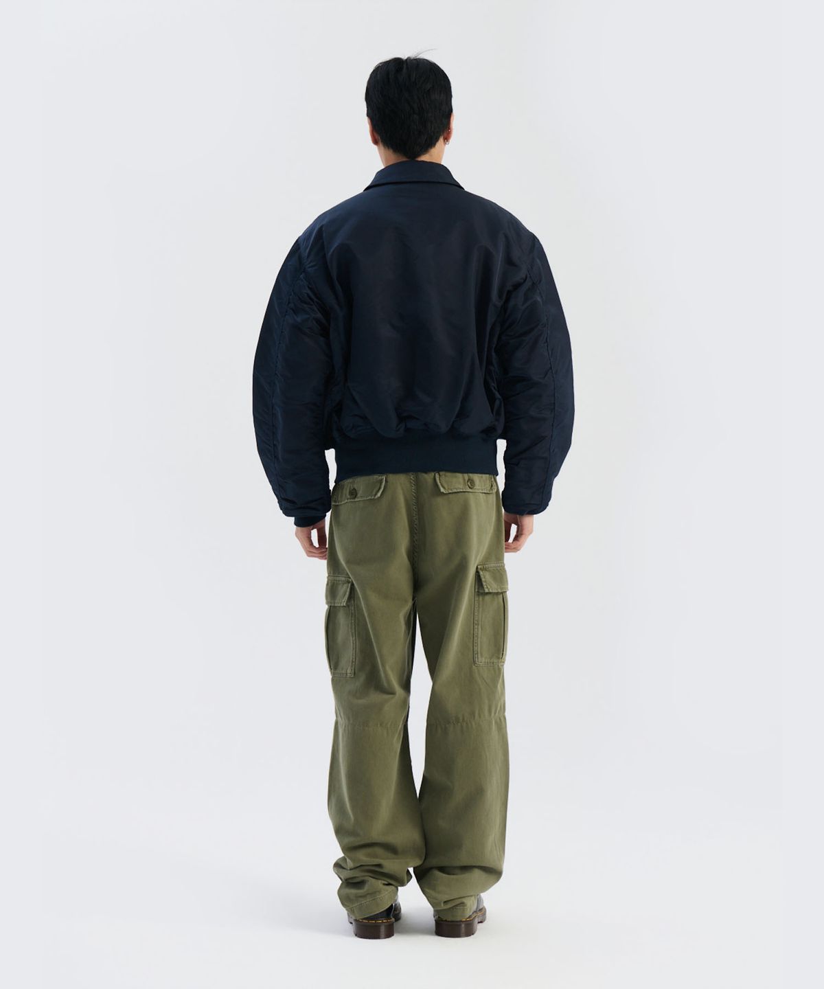 알파 인더스트리(ALPHA INDUSTRIES) CWU 45/P 플라이트 자켓 레플리카 블루