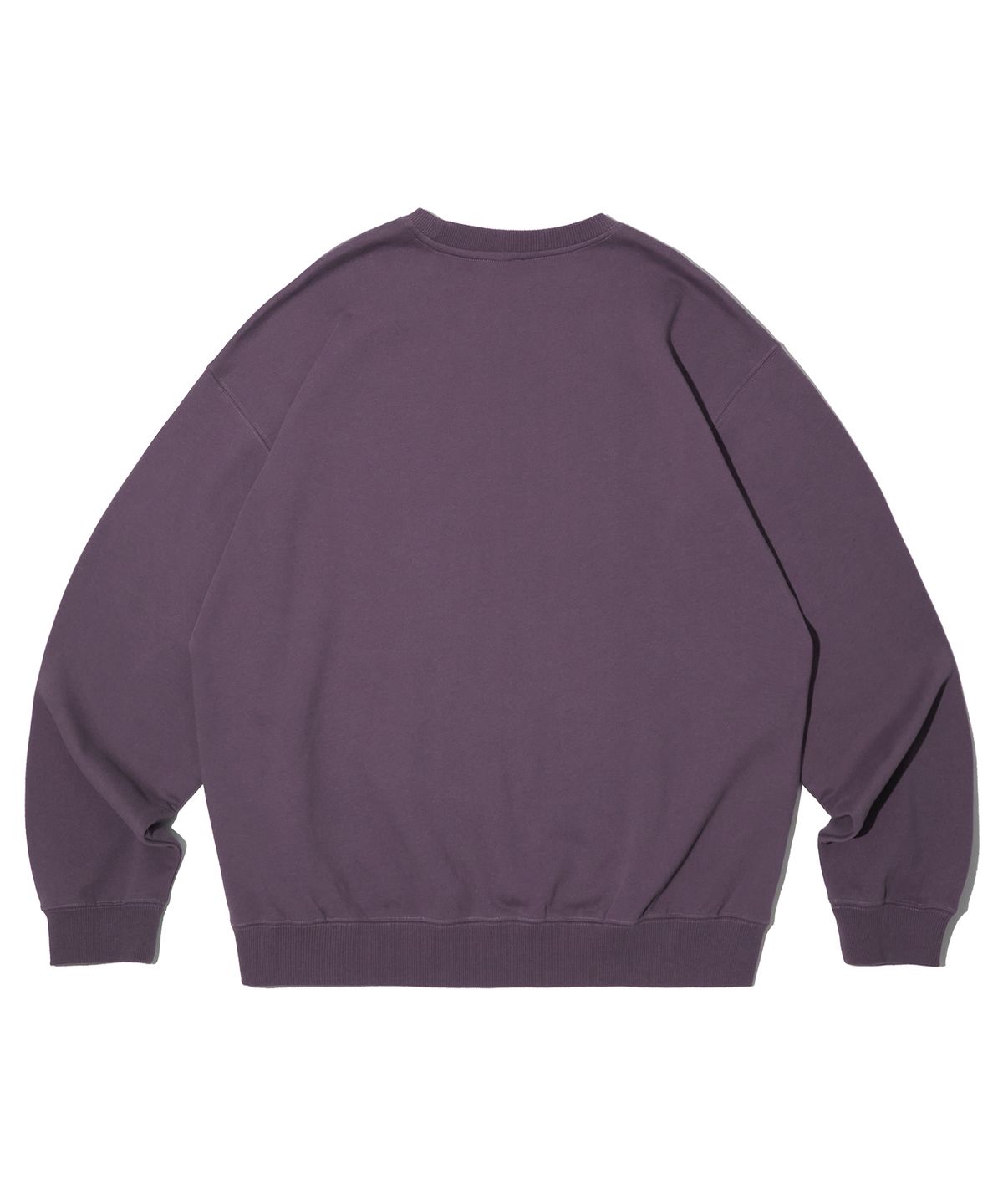 크리틱(CRITIC) SPIKE WORMHOLE SWEAT SHIRTS PURPLE