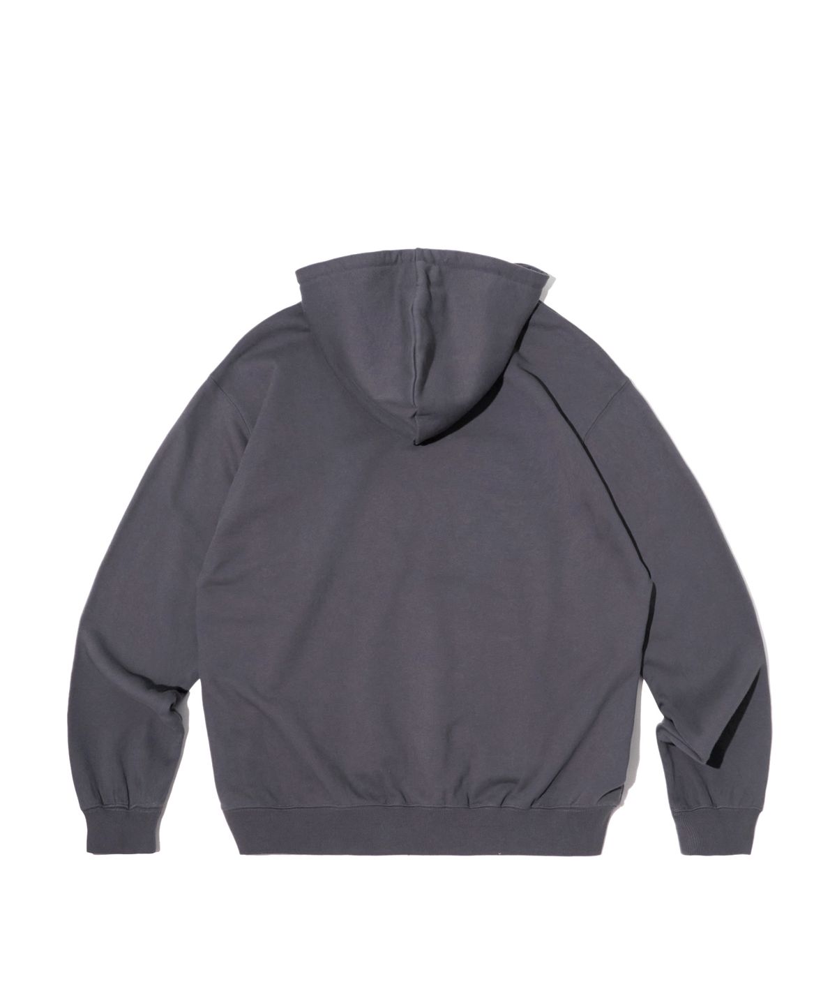 크리틱(CRITIC) CRACK LETTERING HOODIE CHARCOAL
