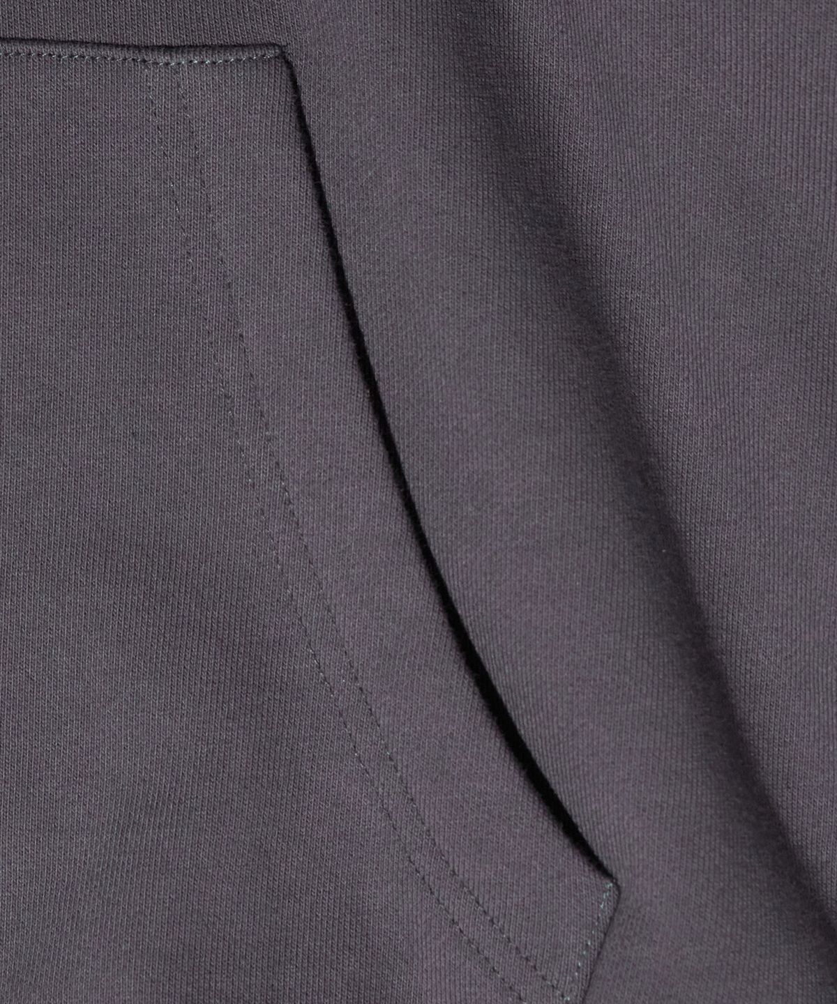 크리틱(CRITIC) CRACK LETTERING HOODIE CHARCOAL