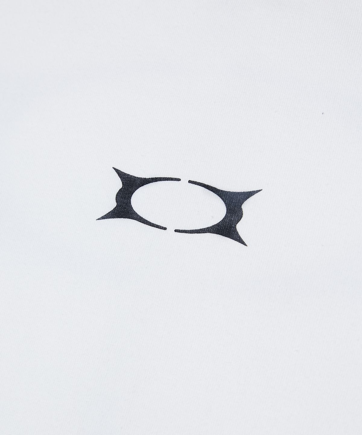 크리틱(CRITIC) OG WORMHOLE LOGO CROP T-SHIRTS WHITE