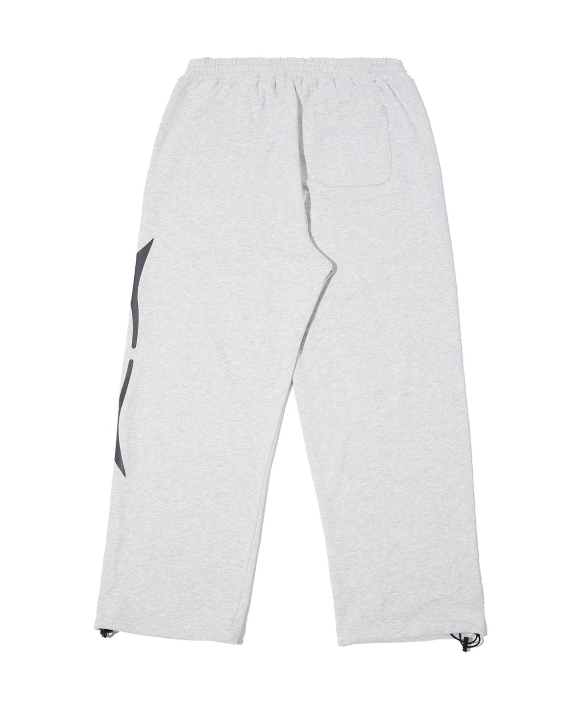 크리틱(CRITIC) OG WORMHOLE LOGO PANTS MELANGE GREY