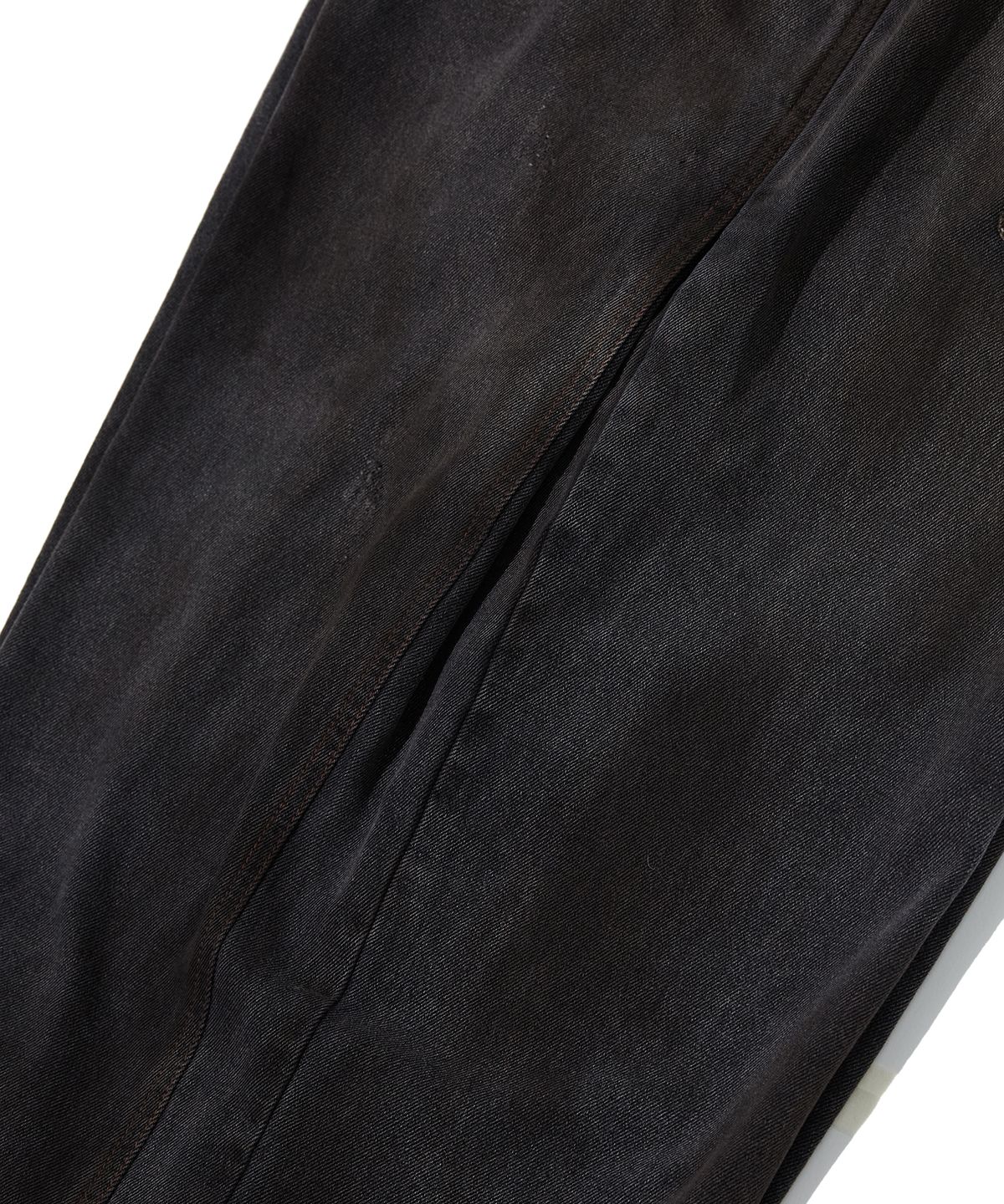 크리틱(CRITIC) DIRTY WASHED DENIM PANTS BLACK DENIM