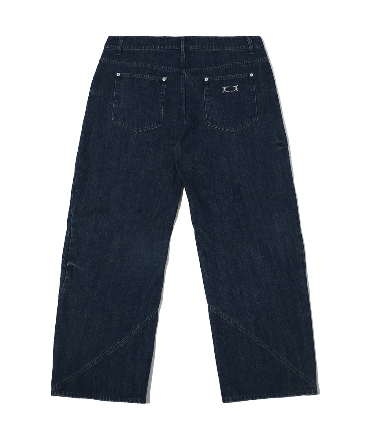 크리틱(CRITIC) VORTEX FADED DENIM PANTS NAVY