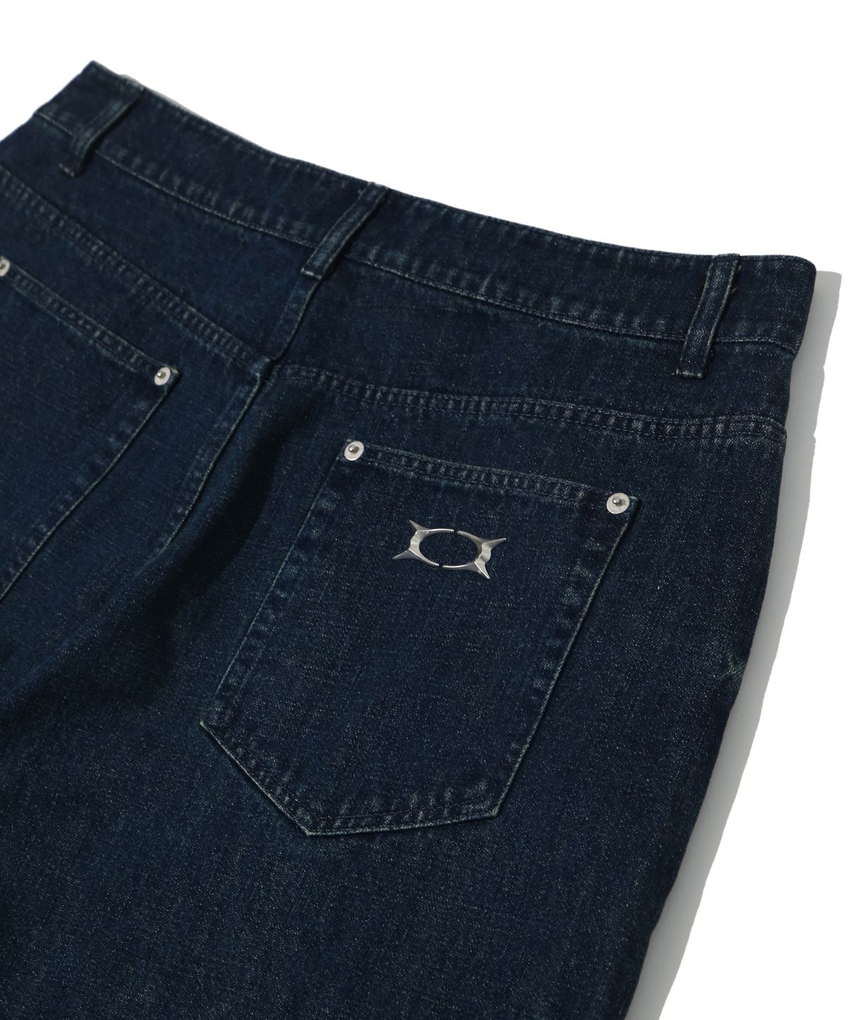 크리틱(CRITIC) VORTEX FADED DENIM PANTS NAVY